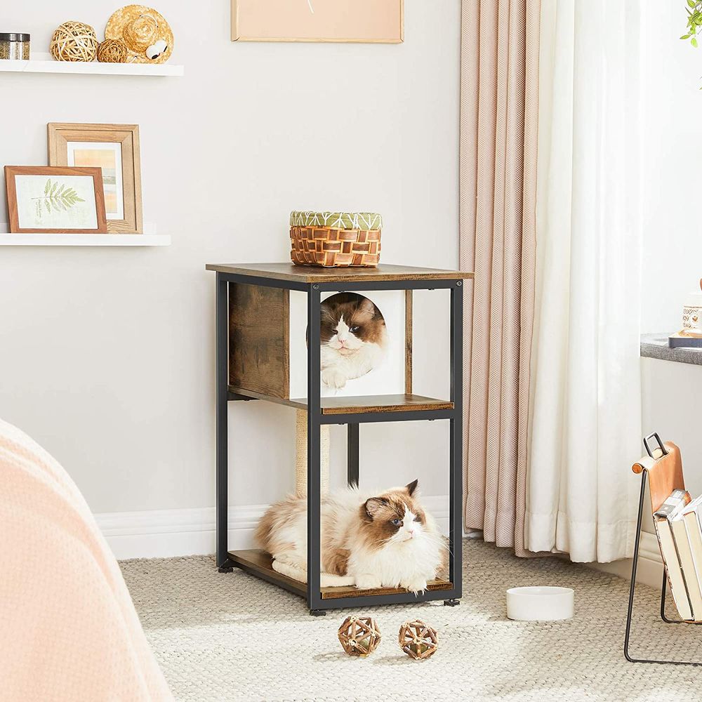 The Compact Solution DIY Small Cat Trees for Limited Spaces SONGMICS