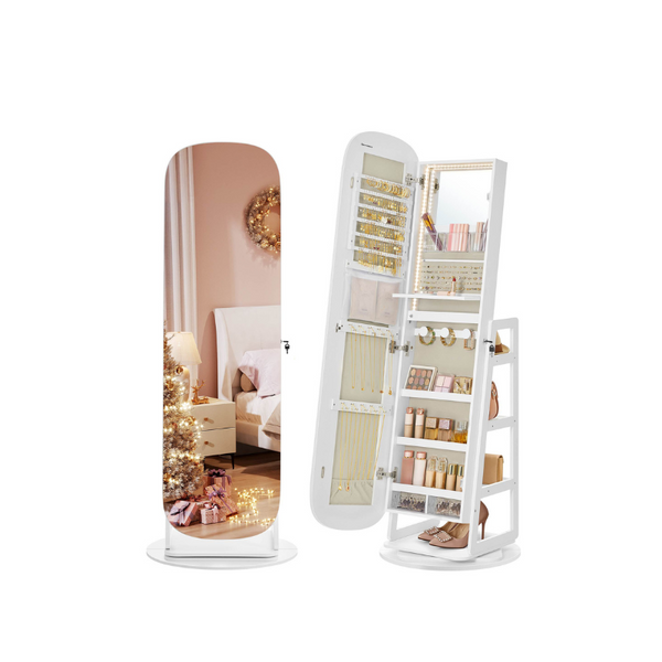SONGMICS LED Jewelry Cabinet UJJC036W01