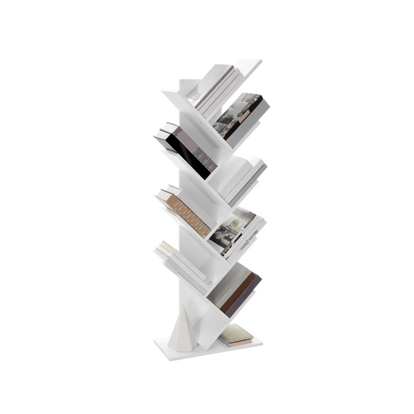 VASAGLE 8-Tier Freestanding Bookshelf ULBC11WTV1