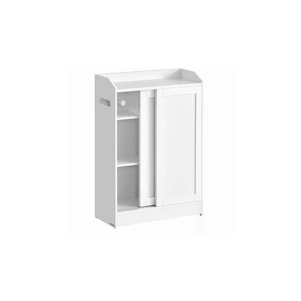 VASAGLE Slim Bathroom Storage Cabinet UBBC752W01