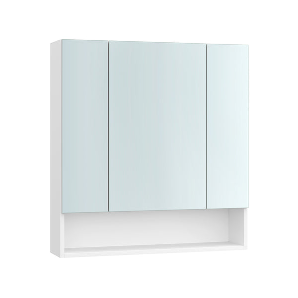 VASAGLE Bathroom Mirror with Storage UBBK129W01