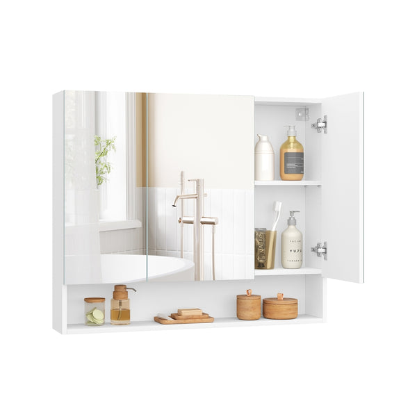 VASAGLE Kailyn Collection - Bathroom Mirror with Storage UBBK130W01