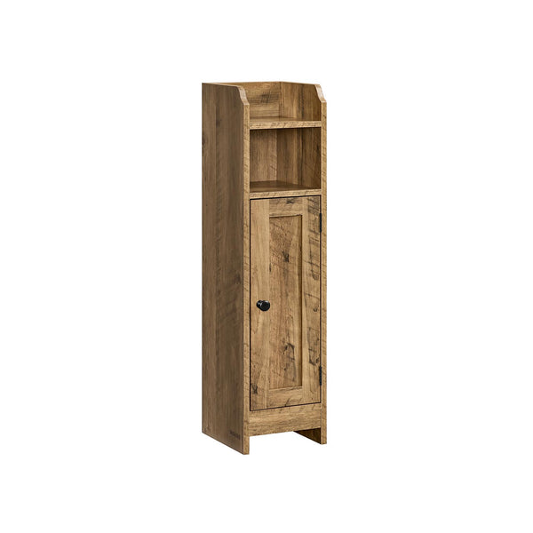 VASAGLE VASAGLE Small Bathroom Storage Corner Floor Cabinet with Door UBBK310K01