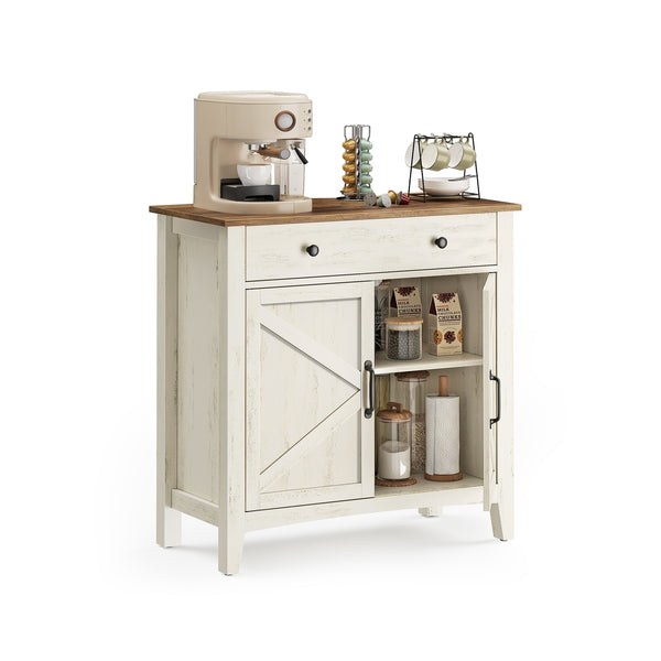 VASAGLE Liry Collection - Buffet Cabinet with Storage and Drawer UBBK341W01