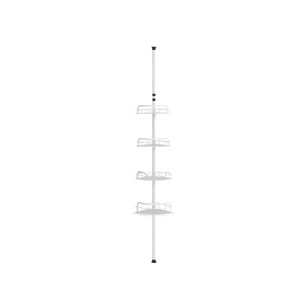 SONGMICS Corner Shower Caddy Tension Pole UBCB003W01