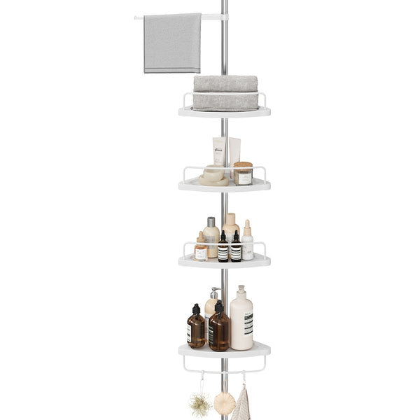 SONGMICS 4-Tier Rust-Resistant Shower Organizer UBCB008W01