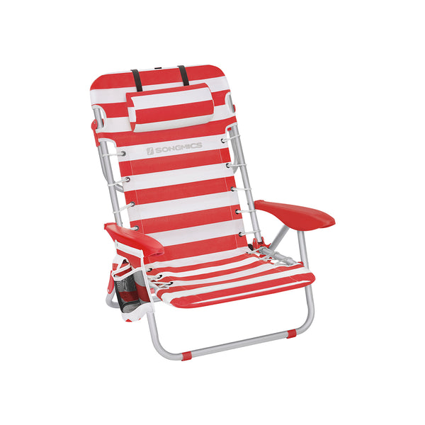 SONGMICS Folding Beach Chair UGCB062R01