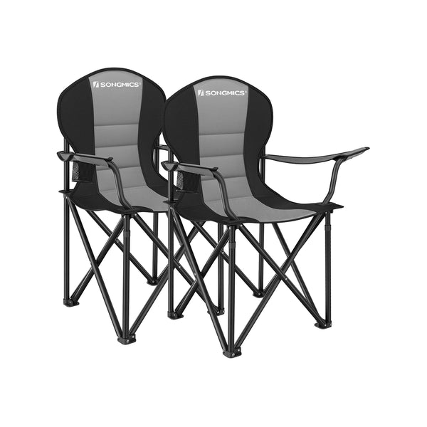 SONGMICS Folding Camping Chair Max. Capacity 551 lb UGCB206G01