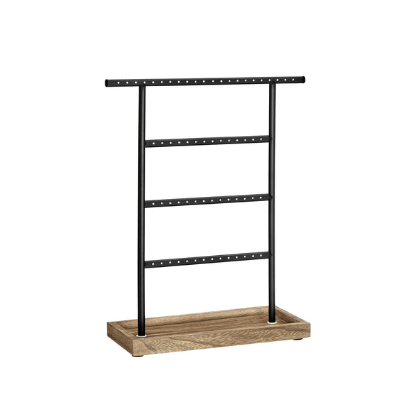 SONGMICS 4-Tier Jewelry Stand with Tray UJJS019B01
