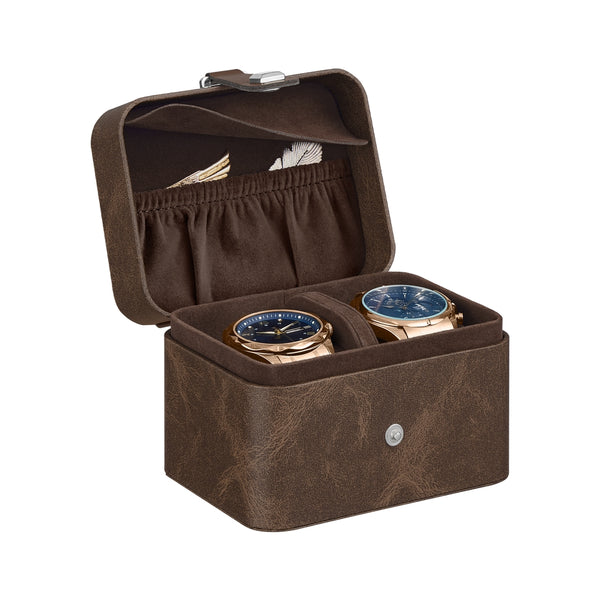 SONGMICS Watch Travel Case with Hidden Storage UJWB029KZ01