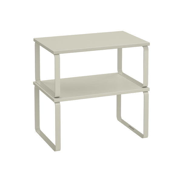 SONGMICS Set of 2 Kitchen Counter Shelves UKCS002K01