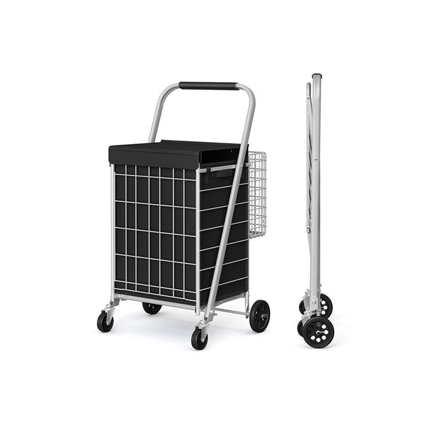 SONGMICS Foldable Shopping Cart UKST012E01