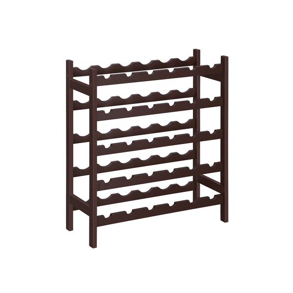 SONGMICS 5-Tier Wine Rack for 30 Bottles UKWR25BR