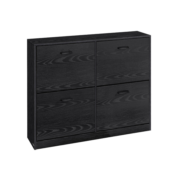 VASAGLE Shoe Cabinet with 4 Flip Doors ULBC035B01
