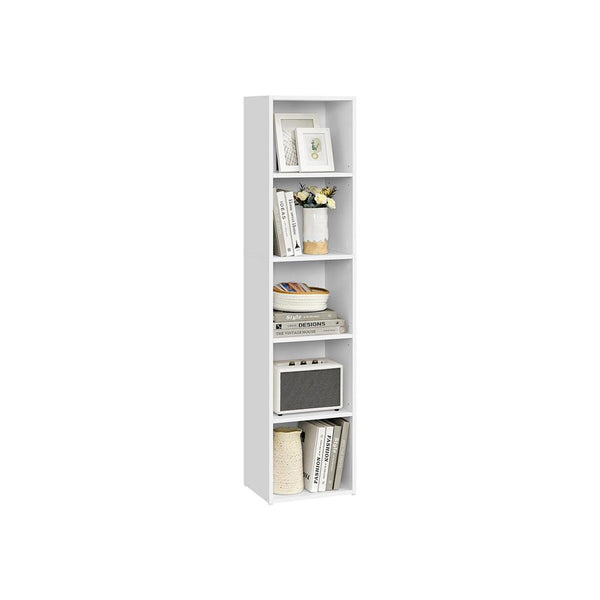 VASAGLE Custos Collection - Bookshelf, 5-Tier Bookcase ULBC419W01