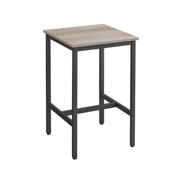 VASAGLE Small Square Bar Table ULBT025B02
