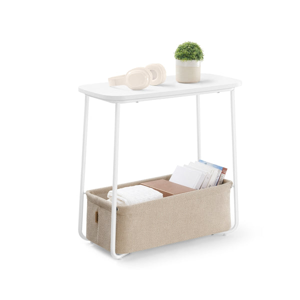 VASAGLE Lilea Collection - Modern Rectangular Side Table ULET230W10