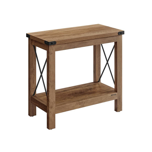 VASAGLE VASAGLE Side Table with Bottom Shelf ULET235K41