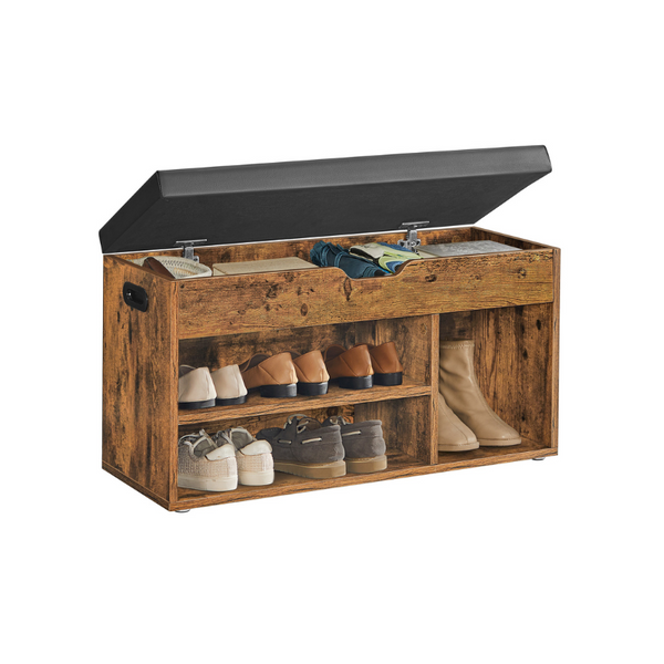 VASAGLE Storage Bench with Cushion ULHS30BX