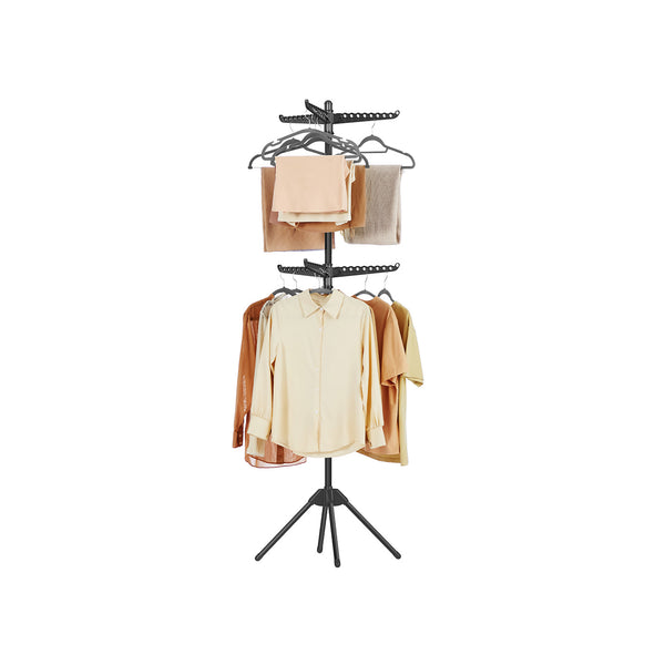 SONGMICS 2-Tier Folding Clothes Drying Rack ULLR514B01