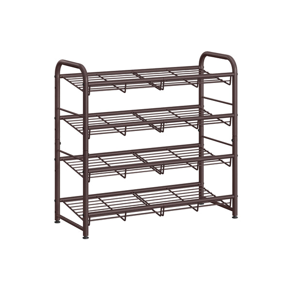 SONGMICS 4-Tier Shoe Rack Storage Organizer ULMR067A01