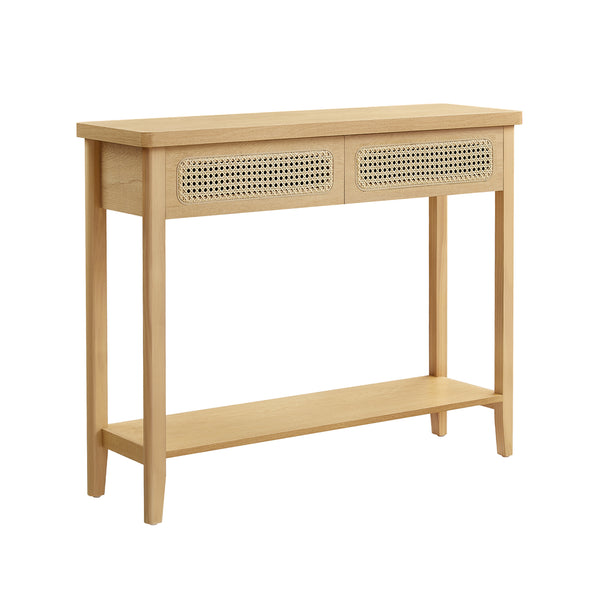 VASAGLE Console Table with Drawers and Shelf ULNT016Y57