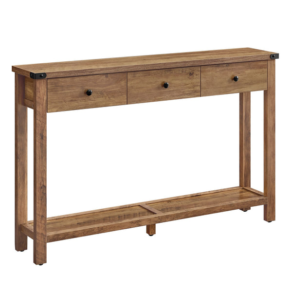 VASAGLE Console table with drawers and open shelf ULNT142K41V1