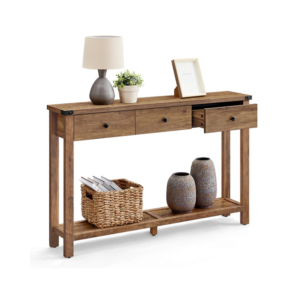 VASAGLE Liry Collection - Console table with drawers and open shelf ULNT142K41V1