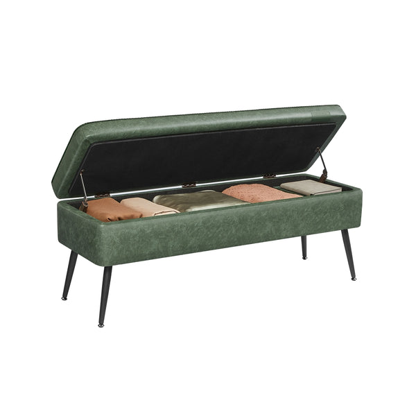 VASAGLE EKHO Collection - Storage Ottoman Bench 15 Gallons ULOM074C01