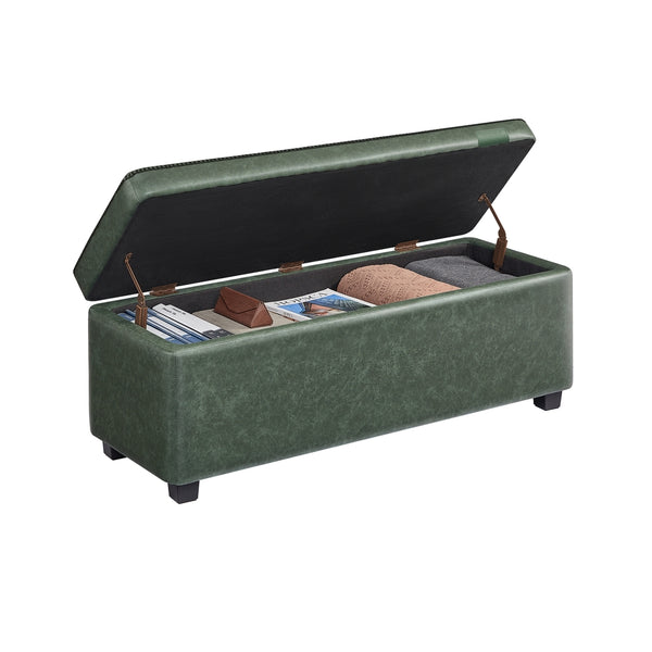 VASAGLE EKHO Collection - Storage Ottoman Bench 25 Gallons ULOM075C01