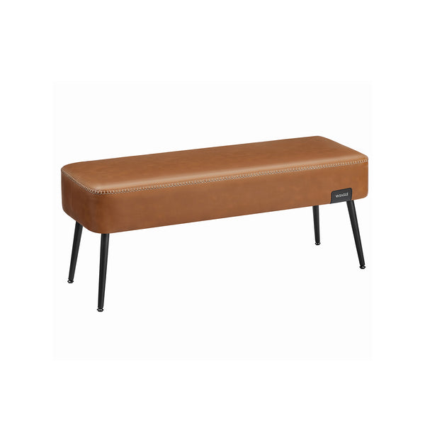 VASAGLE EKHO Collection - Ottoman Bench with Steel Legs ULOM076K01