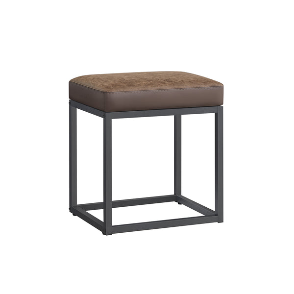 SONGMICS HOME LUIZ Collection - Rectangle Ottoman Footstool Steel Frame ULOM079K01