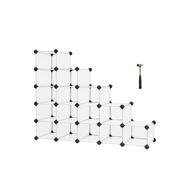 SONGMICS Shoe Rack for 28 Pairs of Shoes ULPC44S