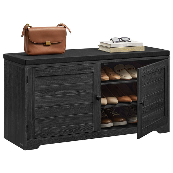 VASAGLE VASAGLE Shoe Storage Bench with Cushion ULSB044B01