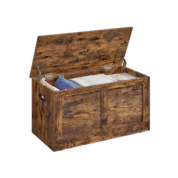 VASAGLE Storage Trunk with 2 Safety Hinges ULSB064K01