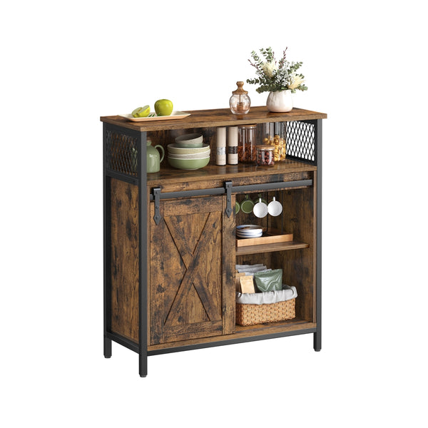 VASAGLE Daxton Collection - Storage Sideboard with Barn Door ULSC089B01