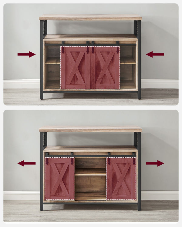 VASAGLE VASAGLE Buffet Cabinet, Storage Cabinet ULSC092B50