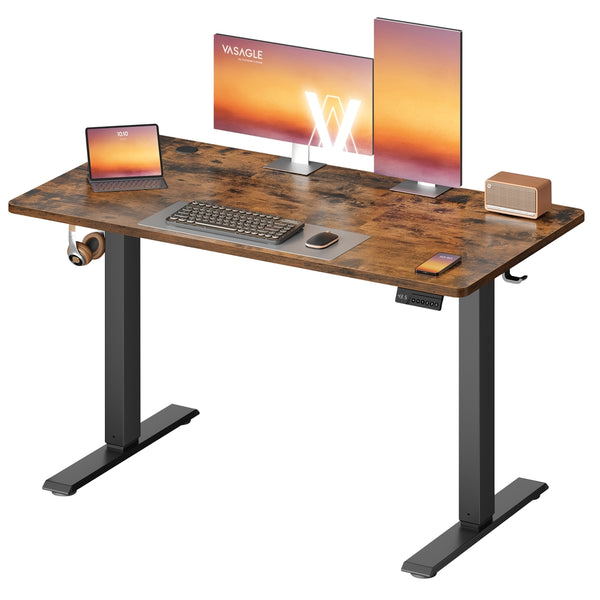 VASAGLE Electric standing desk with memory settings for home office ULSD312KD02S