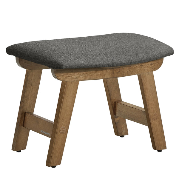 SONGMICS Padded footstool with removable cover for living room ULSF052GN01