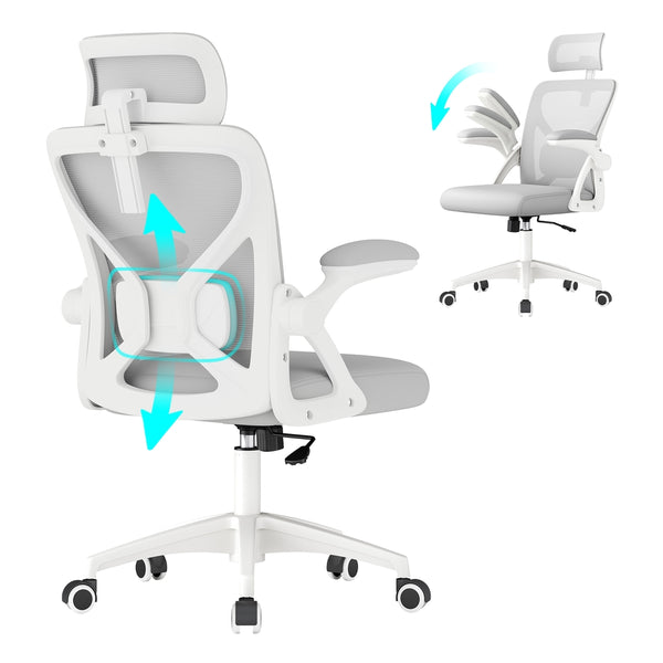 VASAGLE Ergonomic Mesh Office Chair UOBN044GD01S