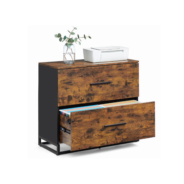 VASAGLE File Cabinet with 2 Drawers UOFC053B01