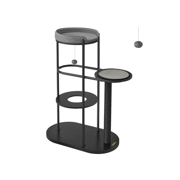 Feandrea Modern Cat Tree with Steel Tube and Particleboard UPCT117B01