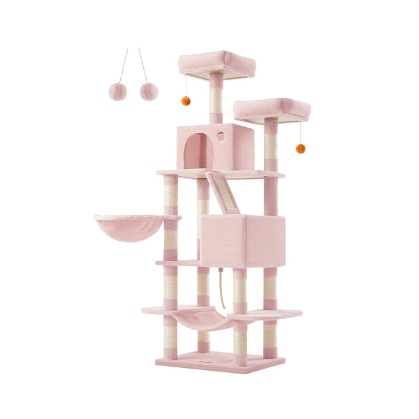 Feandrea 66.1-Inch Multi-Level Cat Tree UPCT165P01