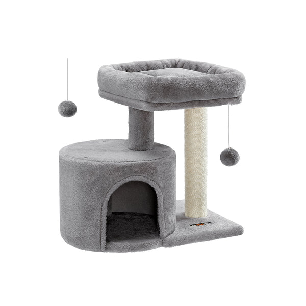 Feandrea Cat Tree with Sisal-Covered Scratching Posts UPCT50W