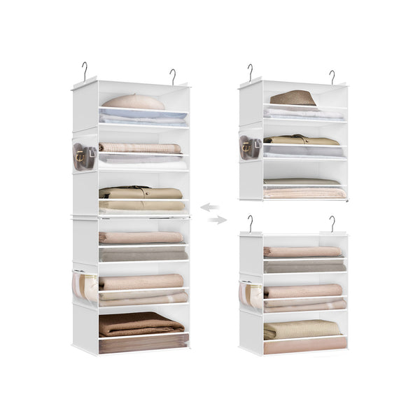 SONGMICS Hanging Closet Organizers URCH007W01