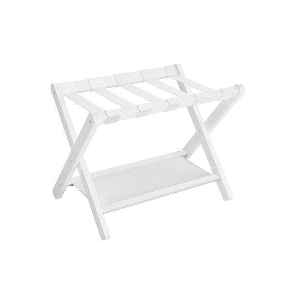SONGMICS Luggage Rack with Storage Shelf URLR007W01