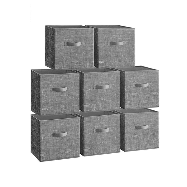 SONGMICS Set of 8 Foldable Storage Cubes UROB830G01