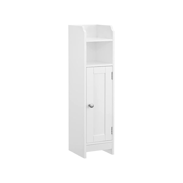 VASAGLE Small Bathroom Storage Corner Floor Cabinet UBBC310W01