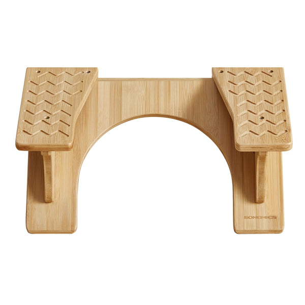 SONGMICS Adjustable Poop Stool with Non-Slip Grooves UBCB111N01