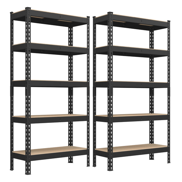 SONGMICS 5-Tier Storage Shelves set of 2 UGLR300B02